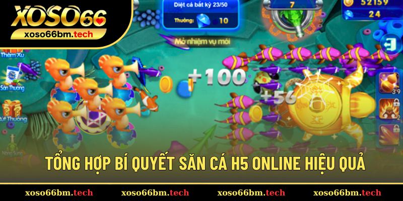 Cẩm nang chơi săn cá H5 hay từ cao thủ