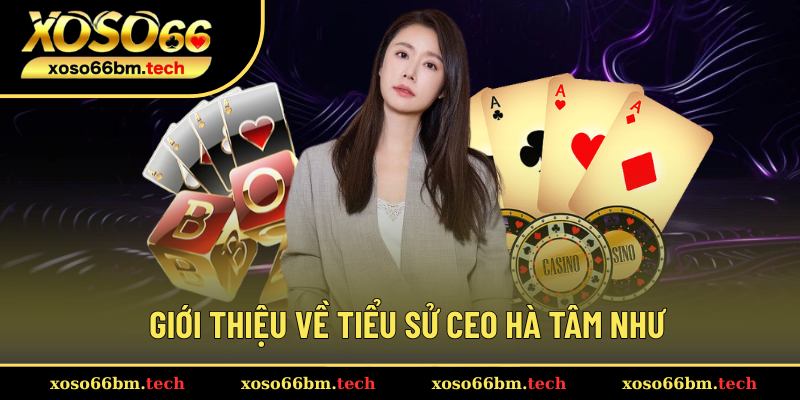 Đôi nét về CEO Hà Tâm Như