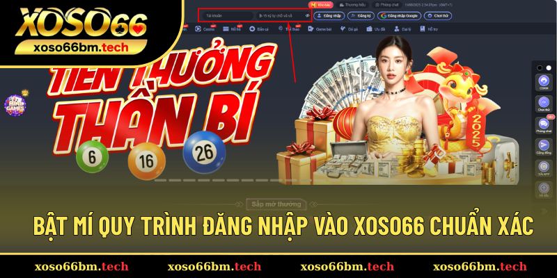 Hướng dẫn 3 bước đăng nhập Xoso66 siêu tốc