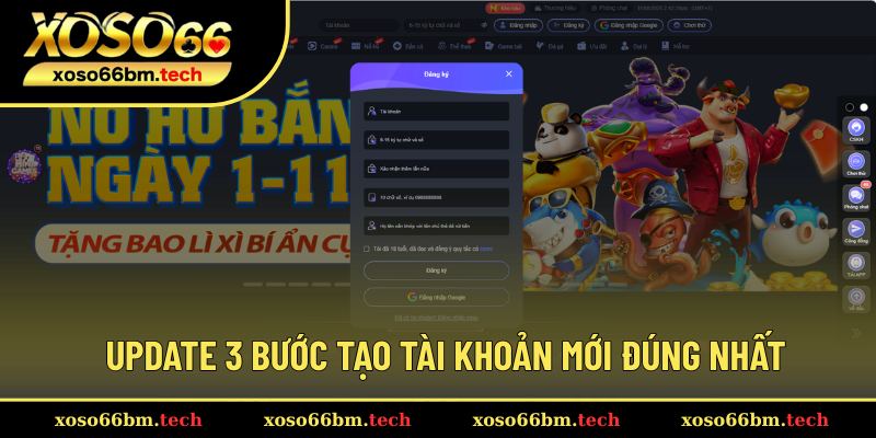 Chia sẻ 3 bước đăng ký Xoso66 đúng nhất